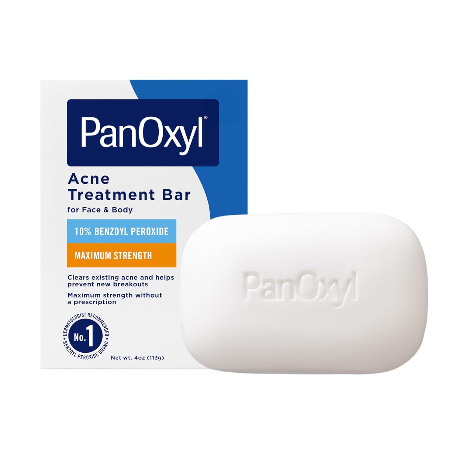 PanOxyl Acne Treatment Bar 10% Benzoylperoxide