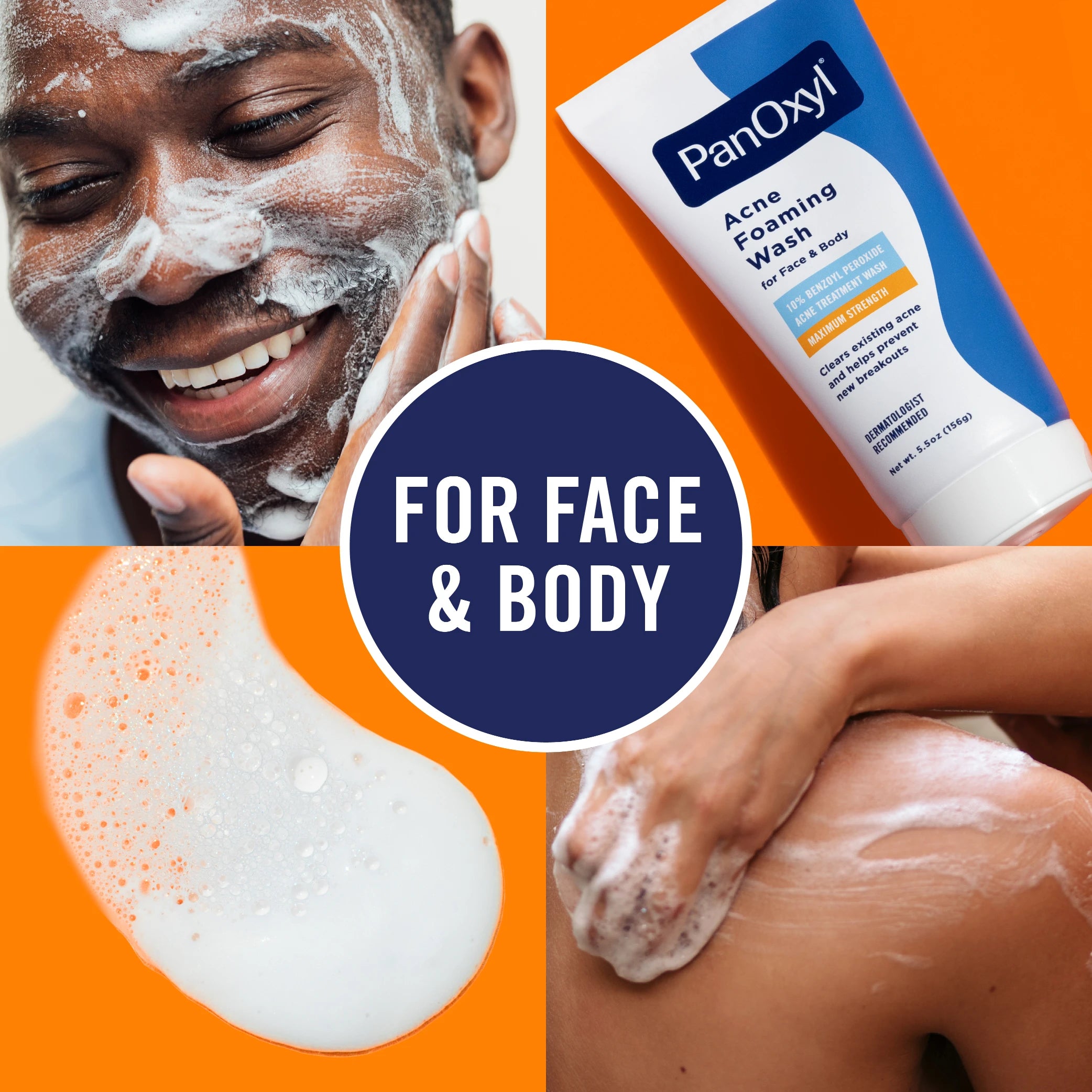PanOxyl Acne Foaming Wash 10% Benzoylperoxide